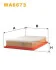 Фільтр повітряний Ford Galaxy 1.9TDI/2.0-2.8 00-06/Seat Alhambra/VW Sharan 1.9-2.0TDI/2.0/2.8 00-10 WIX FILTERS WA6673 (фото 1)
