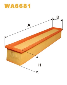 Фільтр повітряний WIX FILTERS WA6681