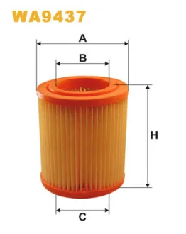 Фильтр воздушный Honda CR-V/Civic/FR-V/Stream 2.0 01- WIX FILTERS WA9437
