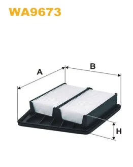 Фильтр воздушный HONDA /AP102/5 (выр-во WIX-FILTERS) WIX FILTERS WA9673