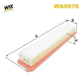 Фільтр забору повітря WIX FILTERS WA9976