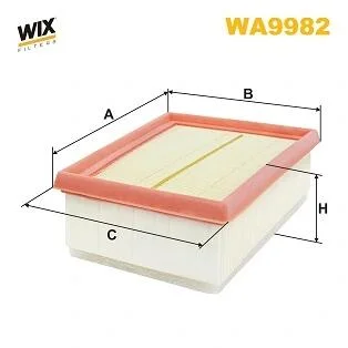 Фільтр повітряний WIX FILTERS WA9982