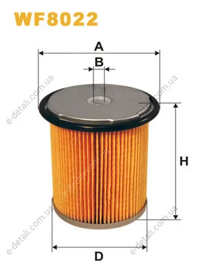 8022 (858/1) WIX FILTERS WF8022 (фото 1)