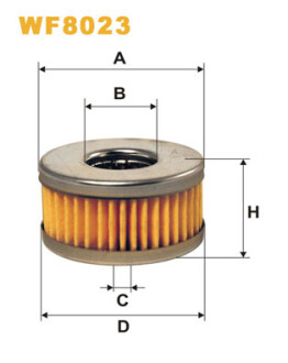 Фільтр паливний LPG WIX FILTERS WF8023