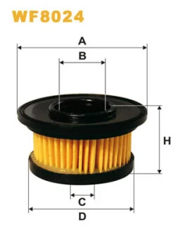 Фильтр курил. газ. оборудование MARINI /PM999/1 (выр-во WIX-FILTERS) WIX FILTERS WF8024