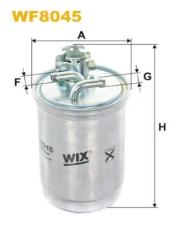 Фільтр паливний VW T4 1.9-2.5TDI WIX FILTERS WF8045
