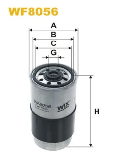 Фільтр паливний VW Passat 1.9TDI 96-05/Audi A4/A6 1.9/2.5TDI 94-05 WIX FILTERS WF8056