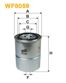 Фільтр паливний WIX FILTERS WF8059