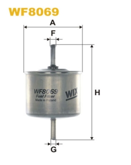 Фильтр топливный WIX FILTERS WF8069 (фото 1)