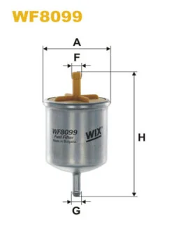 Фильтр топливный Ford Maverick/Opel Campo/Isuzu Trooper 87-98 WIX FILTERS WF8099