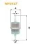 Фільтр паливний Audi 80/100 1.6-2.1-90/ВАЗ 2103/2105/2106 1.2-1.6 90- (d=6mm) WIX FILTERS WF8127 (фото 1)