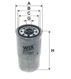 Фільтр паливний WIX FILTERS WF8163 (фото 1)