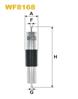 Фильтр топливный BMW 3 (E36/E46)/5 (E39)/7 (E38) M43/M42/M52/M50/M54/M60/M62 90-07 WIX FILTERS WF8168