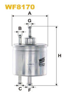 Фильтр топливный WIX FILTERS WF8170