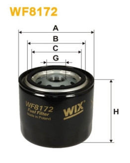 Фільтр паливний WIX FILTERS WF8172 (фото 1)