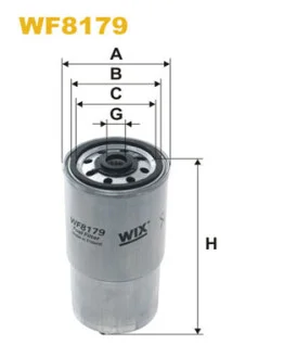 Фильтр топливный Fiat Punto 1.9 JTD 99-/Bravo 1.9 JTD 98-01 WIX FILTERS WF8179