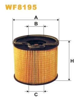 Фільтр паливний Fiat Scudo/Citroen Jumpy/Peugeot Expert 2.0JTD/HDi 99-08 WIX FILTERS WF8195