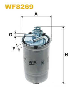 Фільтр паливний WIX FILTERS WF8269