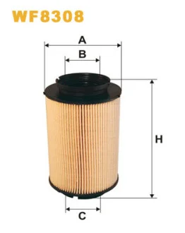 Фільтр паливний VW Caddy 1.9TDI-2.0SDI (5 болтів) WIX FILTERS WF8308