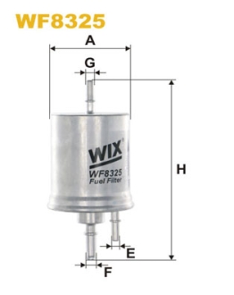 Фильтр топлива WIX FILTERS WF8325 (фото 1)
