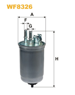 Фільтр паливний WIX FILTERS WF8326