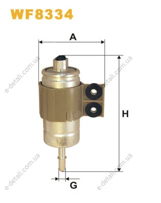 Фильтр топлива WIX FILTERS WF8334 (фото 1)