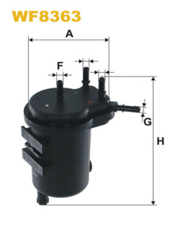 Фільтр паливний WIX FILTERS WF8363