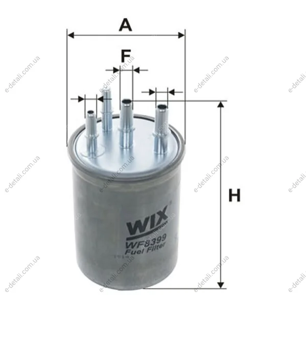 Фильтр топливный WIX FILTERS WF8399 (фото 1)