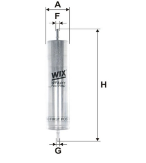 Фильтр топливный (выр-во WIX-FILTERS) WIX FILTERS WF8411