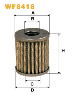 Фільтр паливний LPG WIX FILTERS WF8418