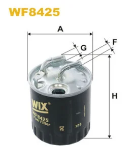 Фильтр топливный MB Sprinter (W906)/Vito (W639) 2.2CDI/3.0CDI (OM651/OM642) 06- WIX FILTERS WF8425