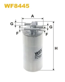 Фільтр паливний Audi A6 2.7D/3.0TDI 04-11 WIX FILTERS WF8445