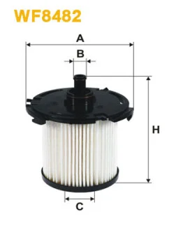 Фильтр топливный Ford Transit 2.2TDCi 11- WIX FILTERS WF8482