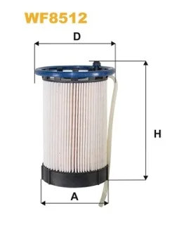 Фильтр топливный Audi A3/Skoda Octavia/VW Golf VII/Passat/Tiguan 1.6/2.0TDI 12- WIX FILTERS WF8512