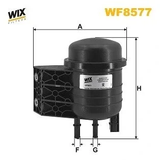 Фильтр топливный Volvo XC40 2.0D 17-21 WIX FILTERS WF8577