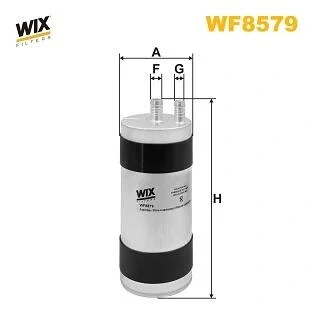 Фильтр топливный Audi A6/A7/A8 3.0TDI Hybrid 18- WIX FILTERS WF8579 (фото 1)