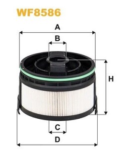 Фильтр топливный WIX FILTERS WF8586 (фото 1)