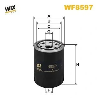 Фильтр топливный Mazda 3 1.8D 19- WIX FILTERS WF8597 (фото 1)