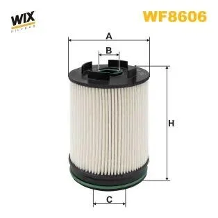 Фильтр топливный Ford Ranger 2.0 EcoBlue 19- WIX FILTERS WF8606