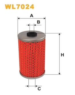 Фільтр оливний WIX FILTERS WL7024