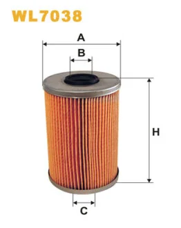 Фільтр масляний BMW 5 (E12/E28/E34) 2.5-3.5i -95 (M30/S38) WIX FILTERS WL7038