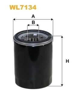 Фільтр масляний Honda Accord/Civic 89- WIX FILTERS WL7134