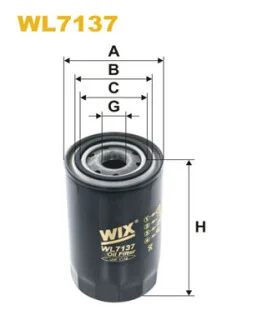 Фільтр масляний Nissan Patrol III 79-89/Pick-up 85-92 WIX FILTERS WL7137