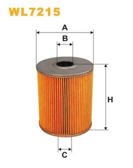 Фильтр масляный VW Golf III/Passat/Sharan 91-00 WIX FILTERS WL7215