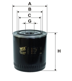 Фільтр оливний WIX FILTERS WL7223 (фото 1)