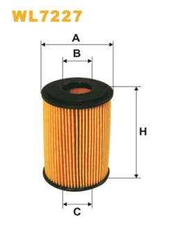 Фильтр масляный MB A-class (W168) 1.4-2.1i M166 97-04 WIX FILTERS WL7227