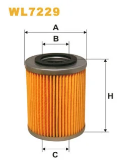 Фільтр масляний Opel Vectra 2.0 DI 16V 95-02 WIX FILTERS WL7229
