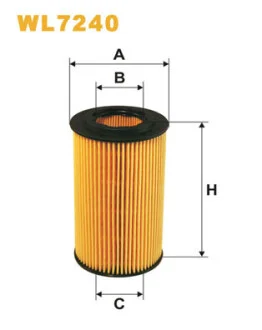 Фільтр масляний MB Sprinter/Vito CDI OM611/612/646 WIX FILTERS WL7240