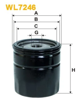 Фільтр масляний WIX FILTERS WL7246