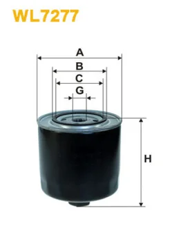 Фільтр масляний WIX FILTERS WL7277